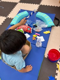 魚釣りブーム到来！〜集中力と想像力が育つあそび〜 | 市川市妙典駅　伸栄学習会 児童発達支援 わかばの子　個別療育