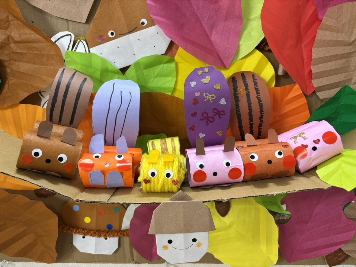 みんなで「リスの製作」をしました！ | 市川市妙典駅　伸栄学習会 児童発達支援 わかばの子　個別療育